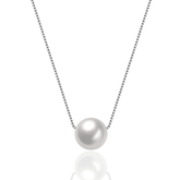 Colar de Pérola Real em Prata Esterlina 925 - Ravelle Luxe
